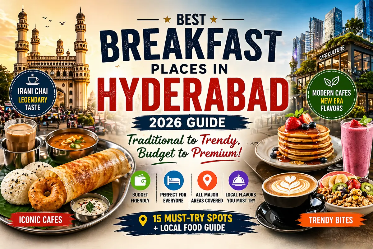Best Breakfast Places in Hyderabad 2026 - local food guide