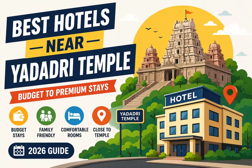 Best Hotels Near Yadadri Temple 1