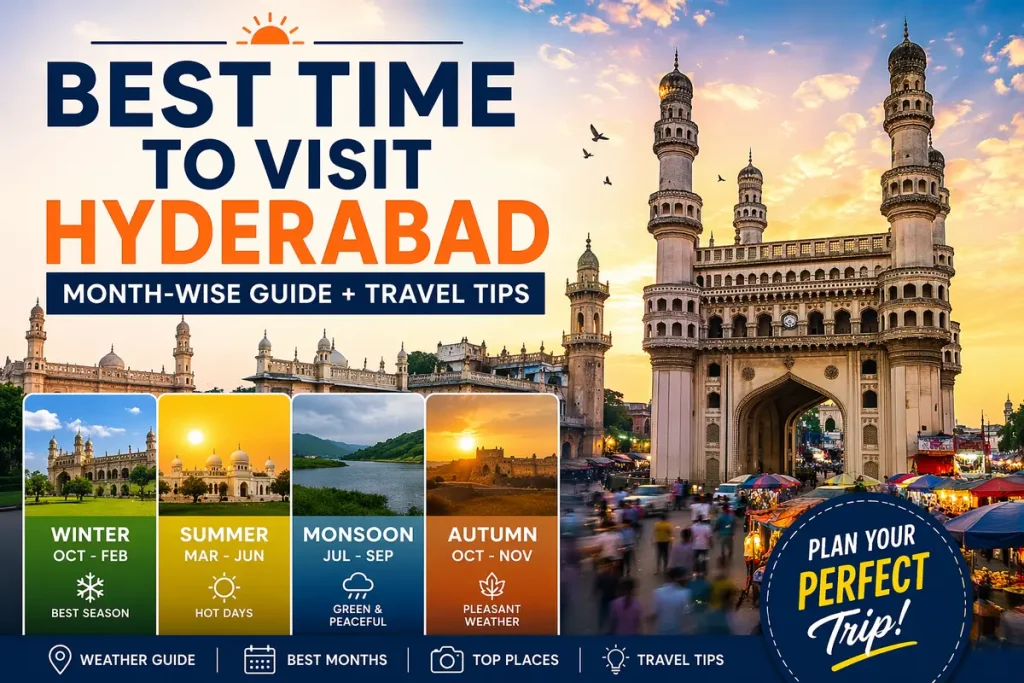best time to visit Hyderabad 2026