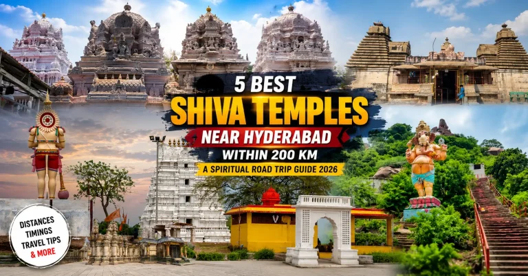 Best Shiva Temples Near Hyderabad Within 200 KM