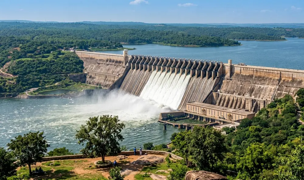 Nagarjuna Sagar dam view weekend trip from Hyderabad